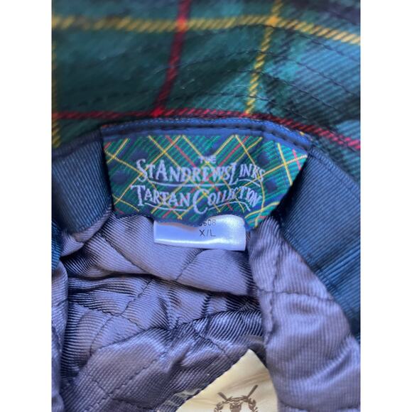 Vintage The St Andrew’s Links Tartan Collection Plaid Bucket Hat The Old Course - Picture 7 of 7